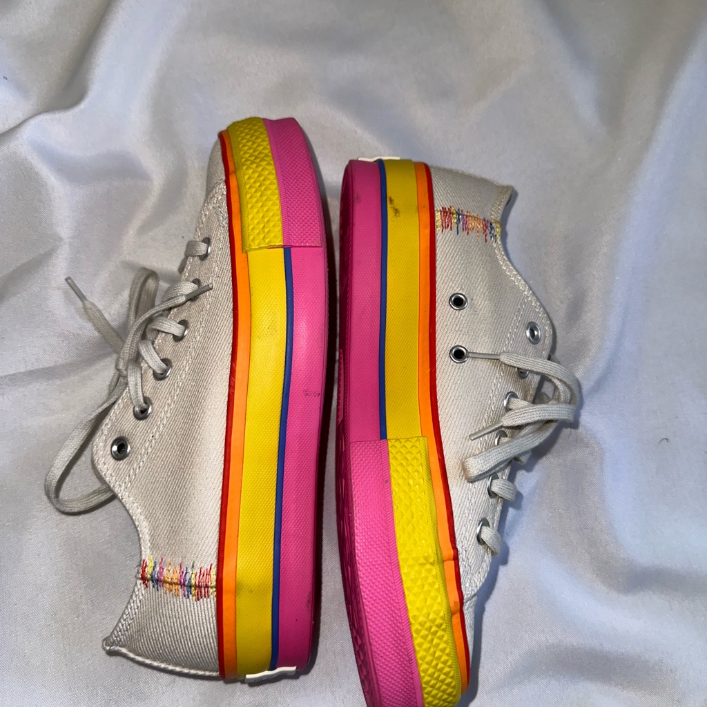 Rainbow Converse